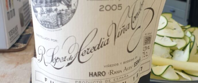 My wine of the week this week is Lopez de Heredia, Vina Tondonia Reserva Blanco 2005
